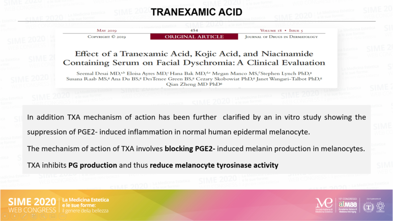 Tranexamic Acid and PrP in Melasma
